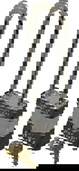 Padlock: Laminated Steel, Keyed Alike, 1